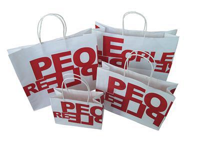 Art Paper Bag with Handle