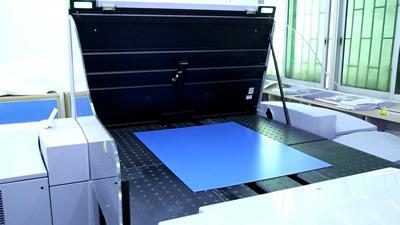 Make plates before printing