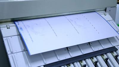 Make plates before printing