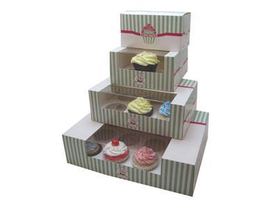 Paperboard Cupcake Box