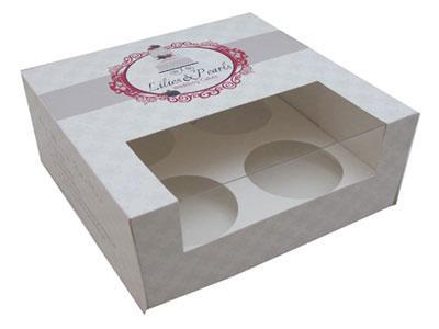 Paperboard Cupcake Box