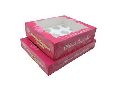 Paperboard Cupcake Box