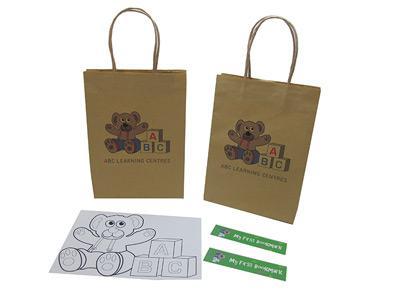 Kraft Paper Bag with Twisted Paper handle