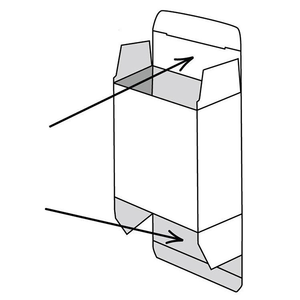 Tuck End Box, Paperboard Folding Carton
